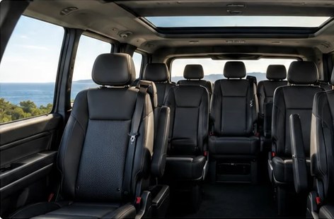 Passenger seats, interior